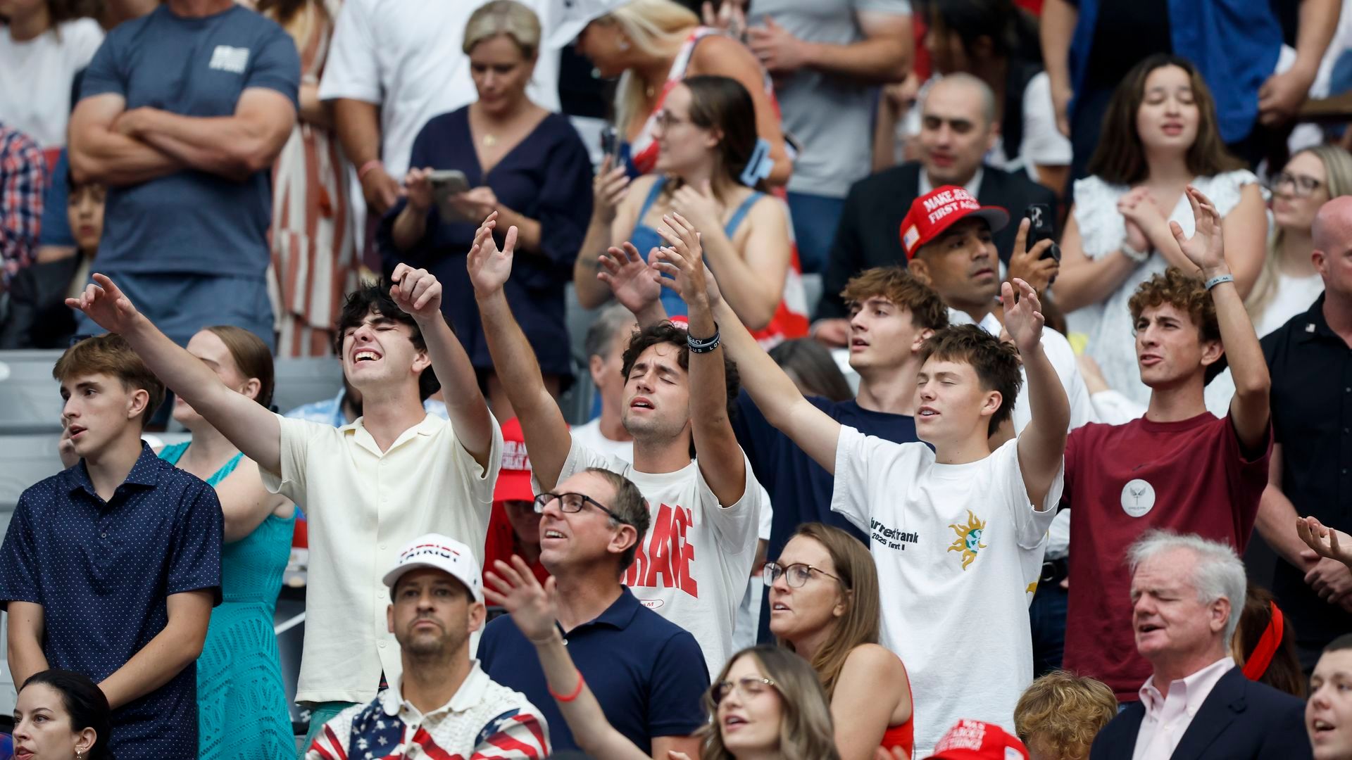 Las imágenes del funeral