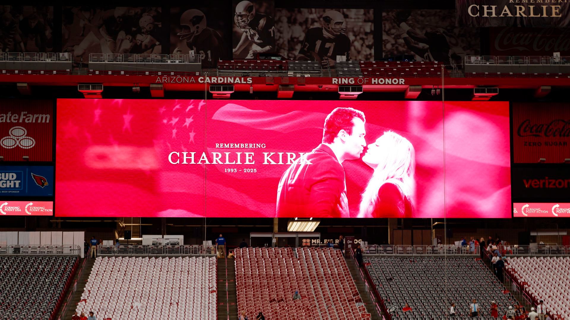 Las imágenes del funeral de Charlie Kirk