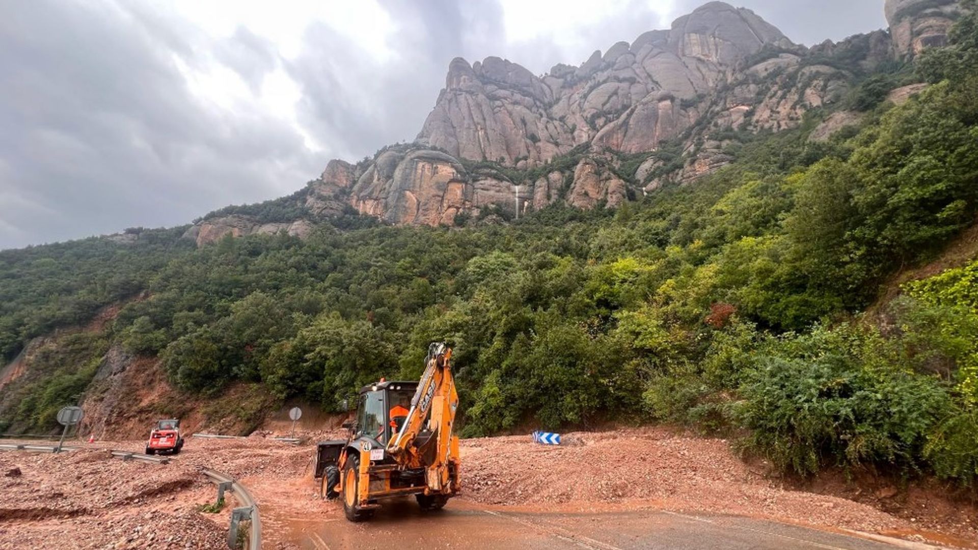 Las tormentas dejan grandes trombas de agua en Cataluña
