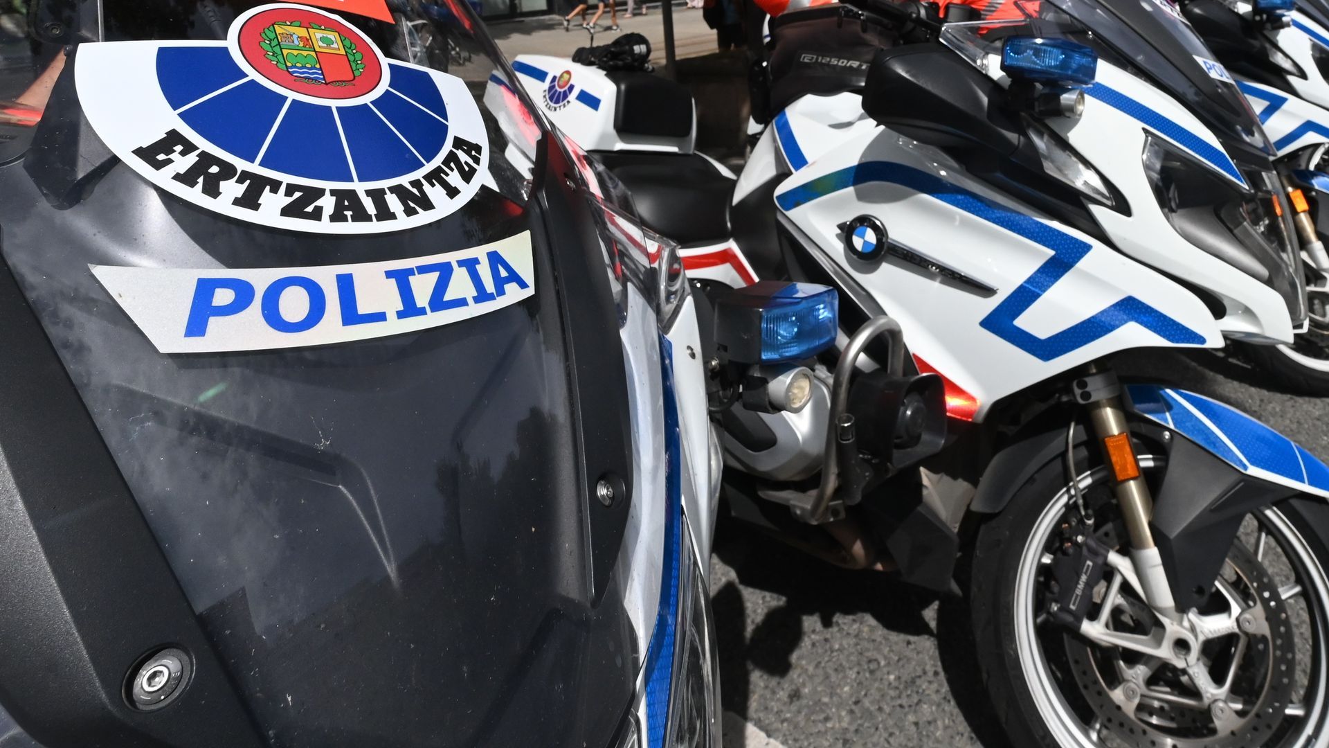 Motos de la Ertzaintza