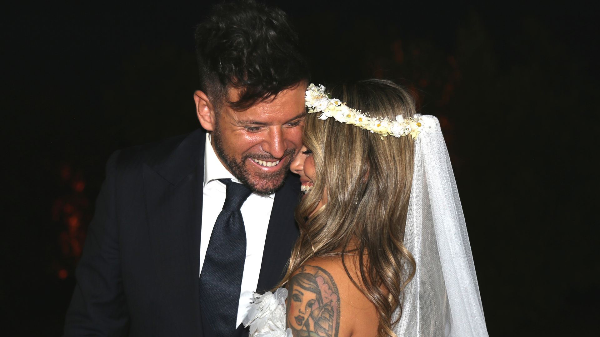 Pablo López y Laura Rubio el día de su segunda boda celebrada en Alcalá del Valle, Cádiz