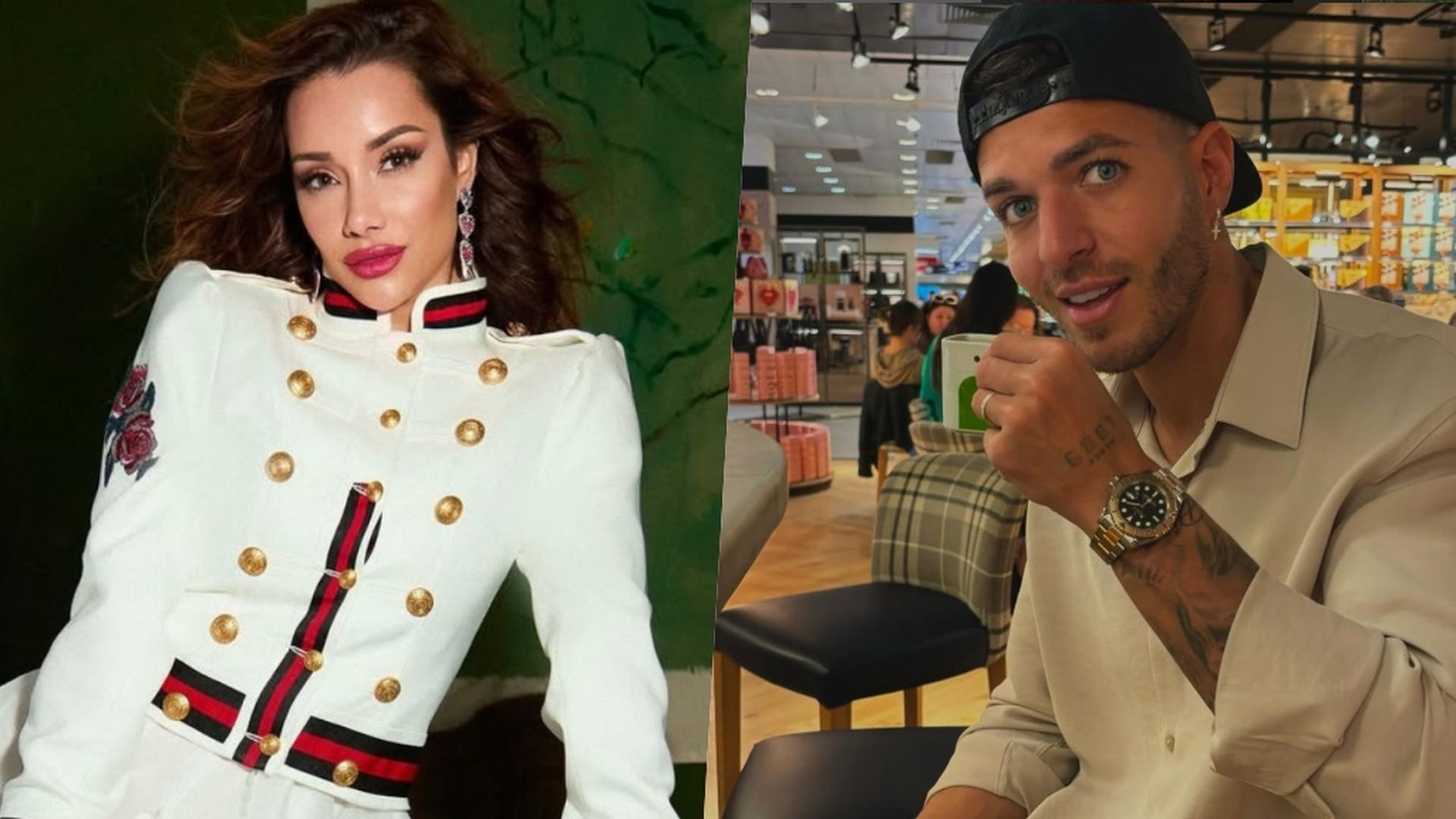 Adara Molinero y Vicente Romero en un montaje