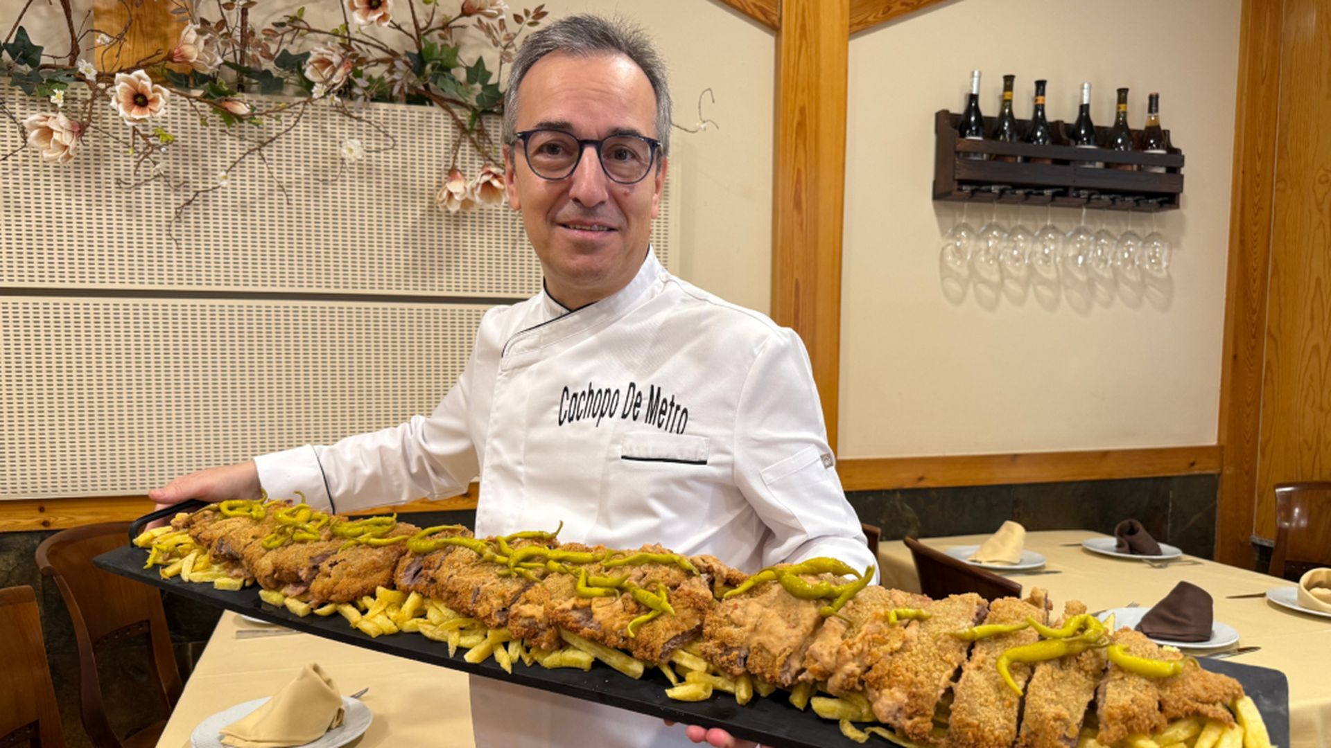 Cachopo relleno de fabada, la fusión asturiana que sorprende en Madrid: “Es un homenaje a mi madre”