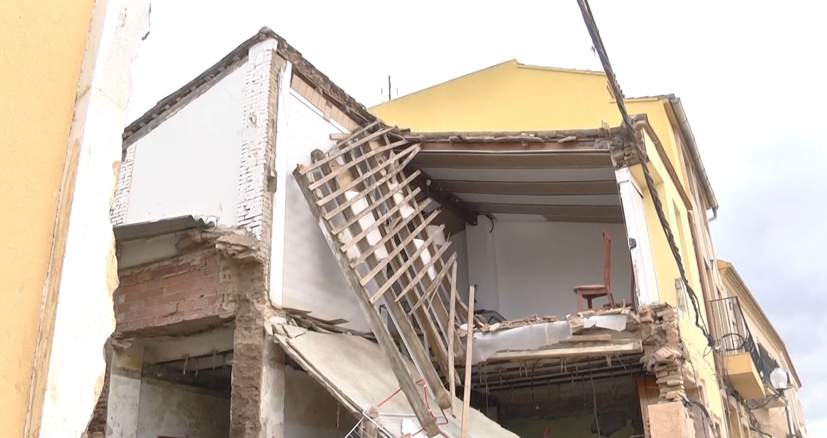 Casas derribadas en la Almassereta