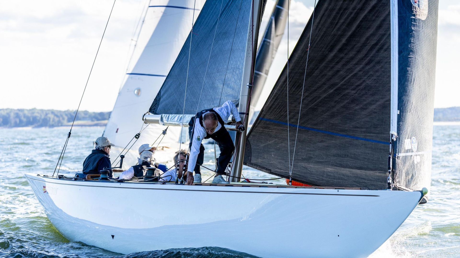 El rey emérito a bordo del 'Bribón'