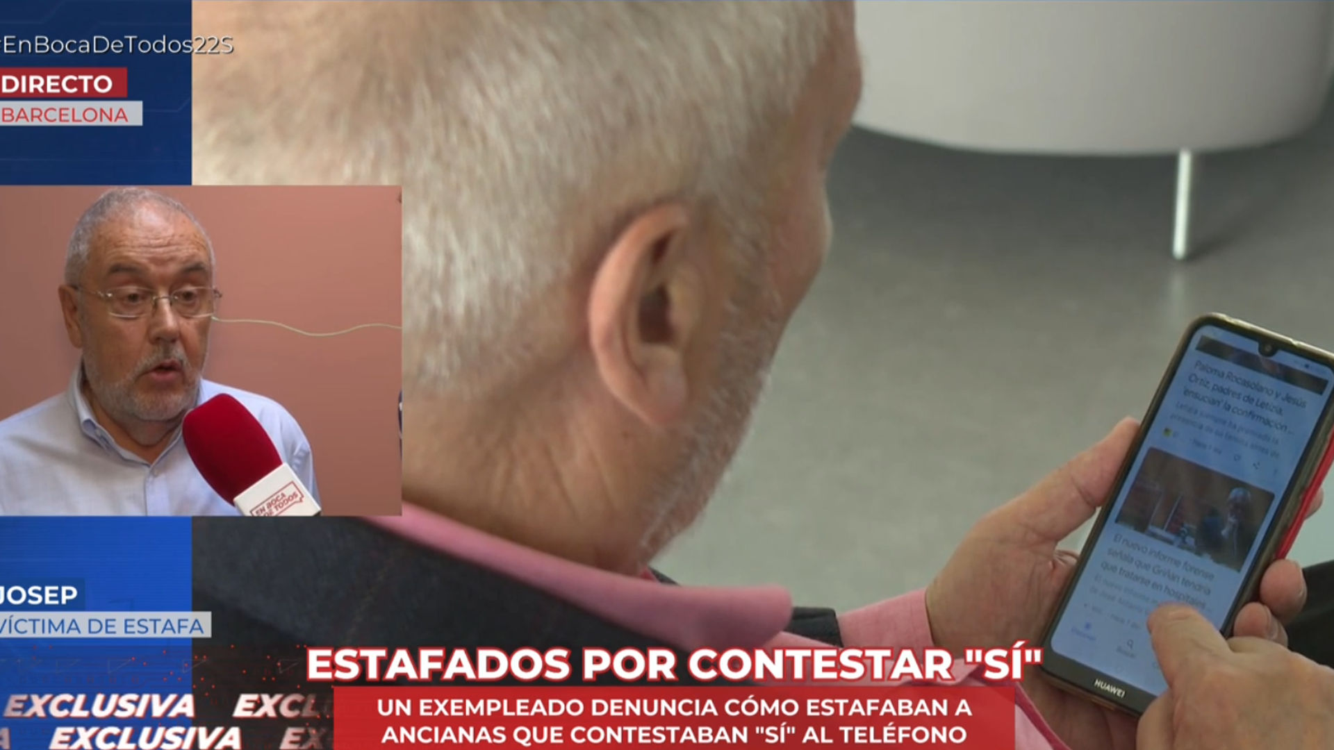 Hablamos con un anciano estafado: "Me quitaron 5.000 euros"