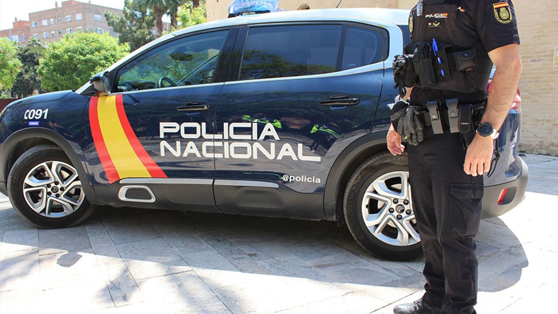 Imagen de archivo de un agente de la Policía Nacional