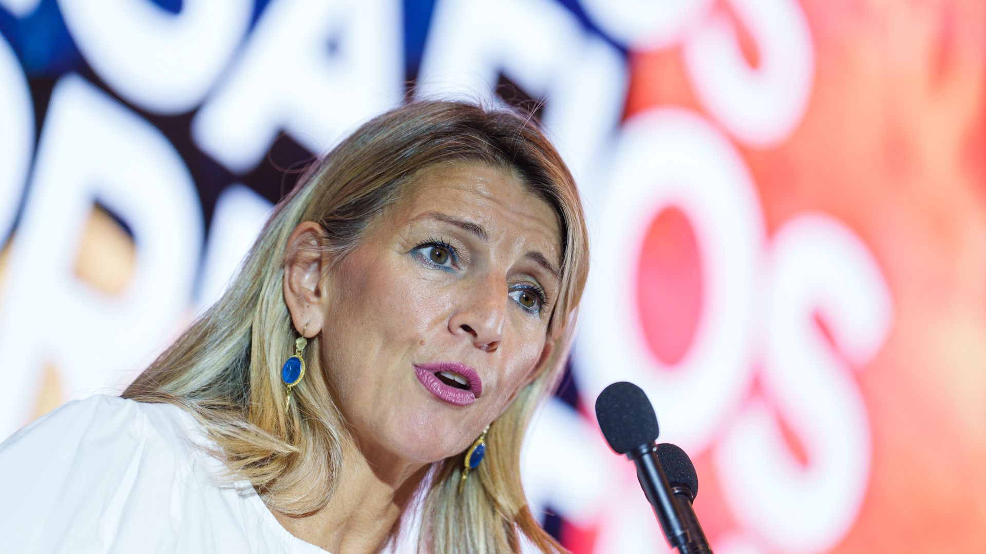 La vicepresidenta segunda del Gobierno, Yolanda Díaz