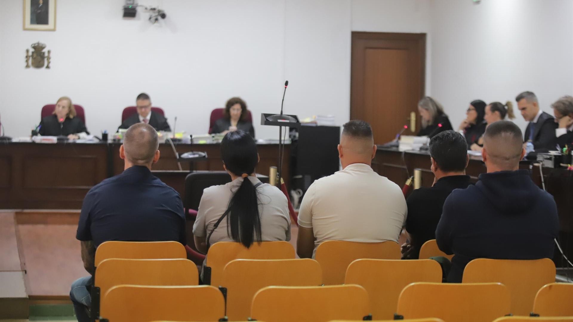 Los acusados por el hundimiento del pesquero Rúa Mar durante el juicio