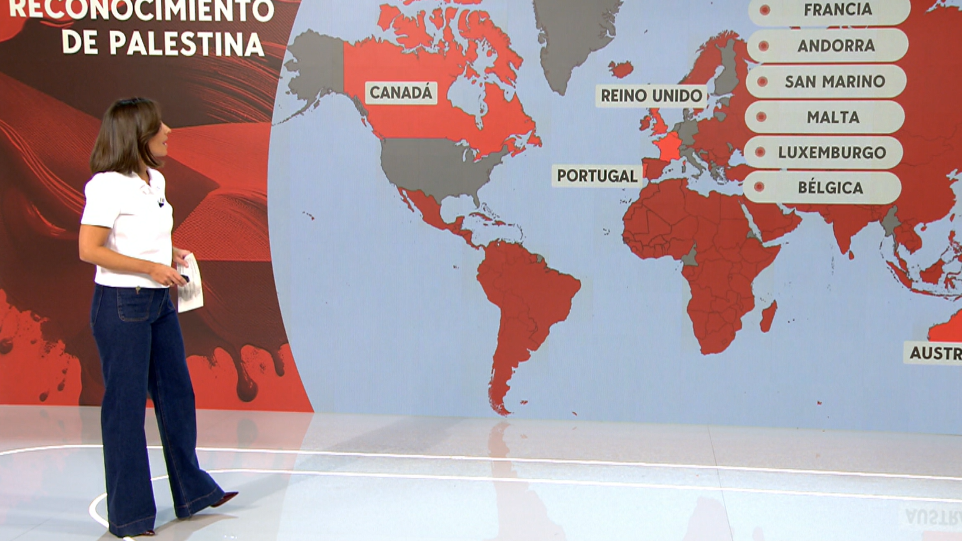 Los países que se suman al reconocimiento de Palestina como un Estado