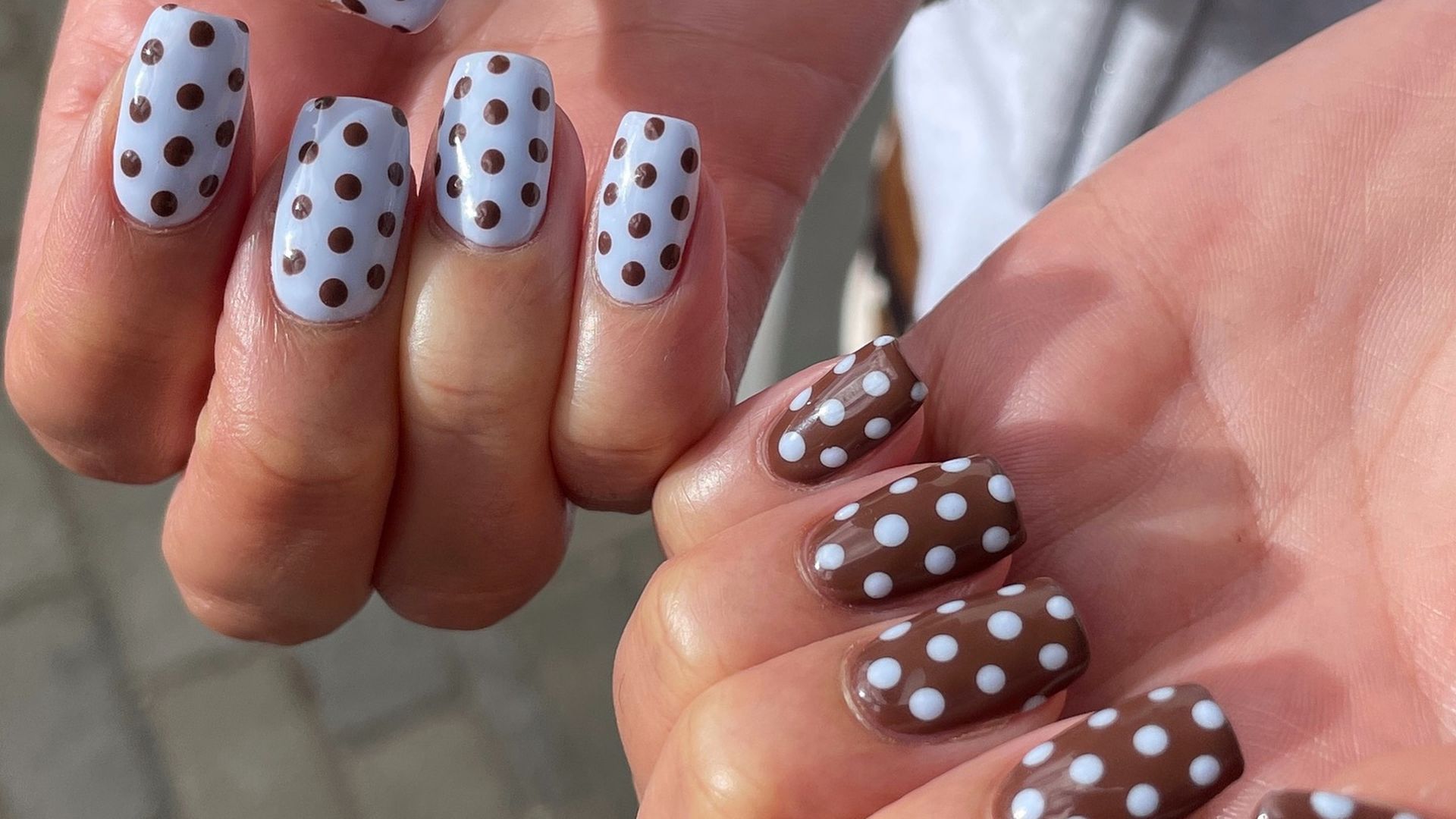 Manicuras 'polka dots' Manicuras 'polka dots'