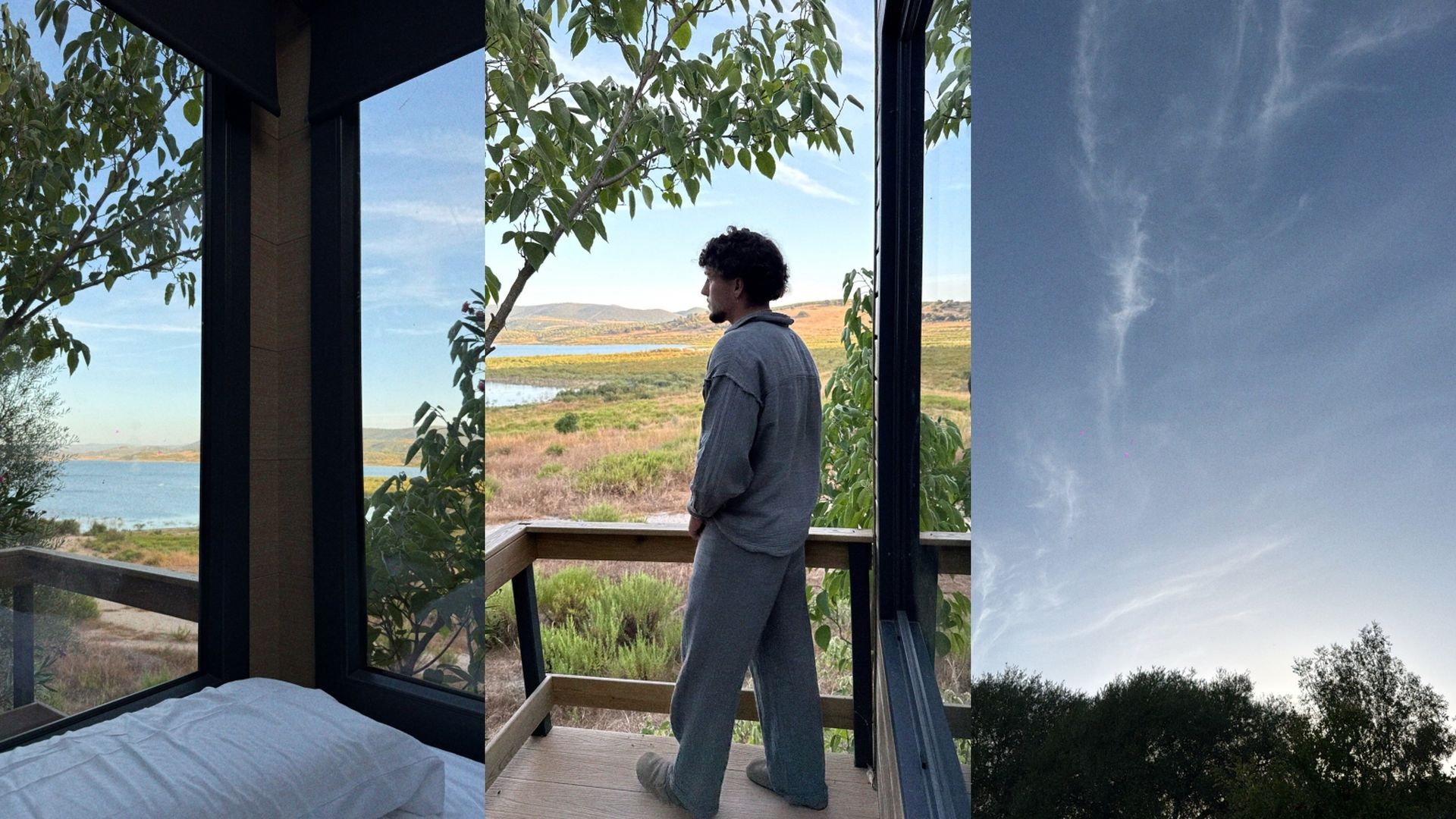 Manu Vulcán comparte imágenes desde la cabaña en la que ha estado con Alba García