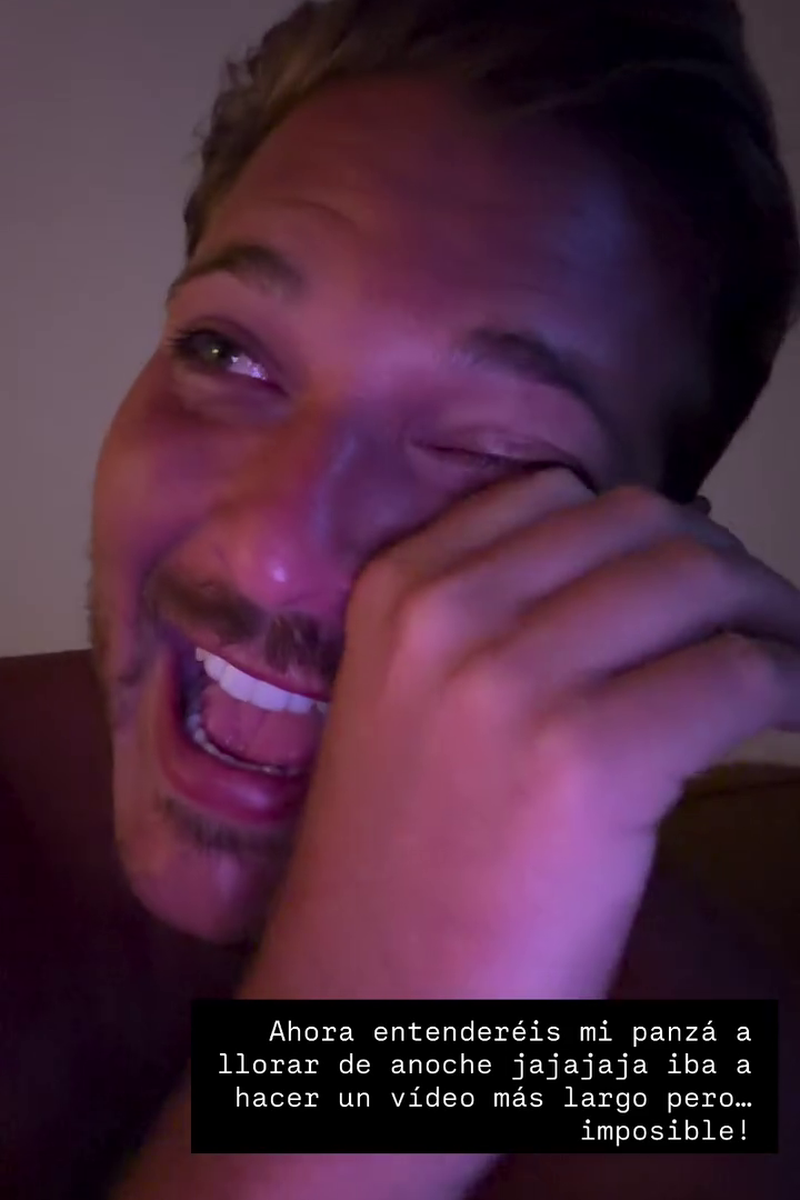 Pablo Pisa rompe a llorar al felicitar a Patricia Steisy