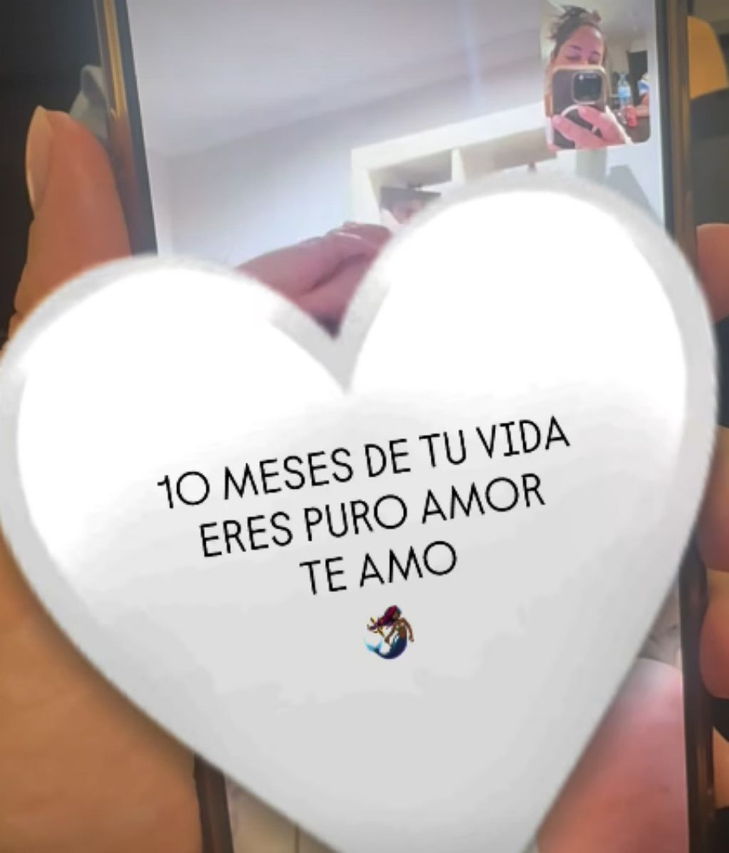 Anabel Pantoja comparte un vídeo de su hija hablando