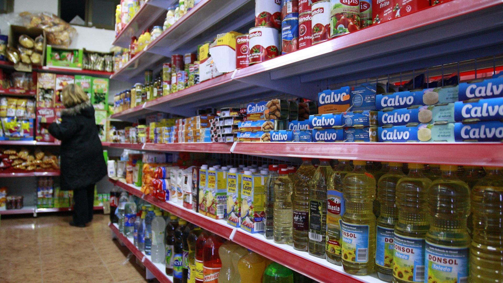 Archivo - Un supermercado