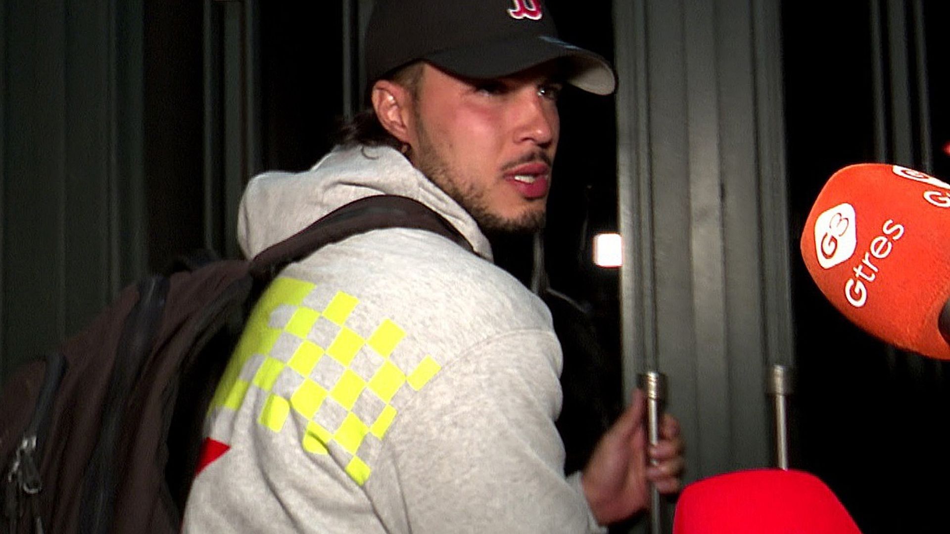 Carlo Costanzia, llegando a su casa tras su último viaje a Turín