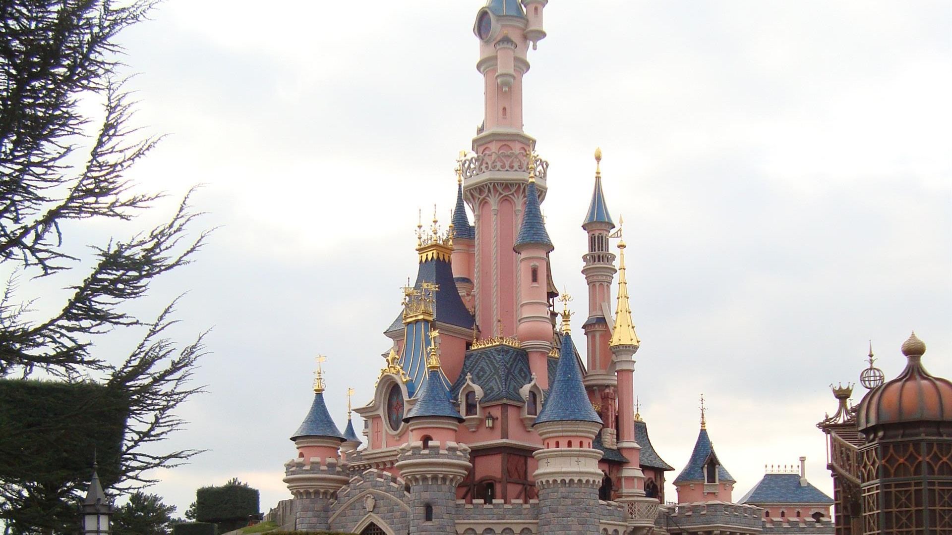 Castillo de Disney en Disneyland París Eurodisney