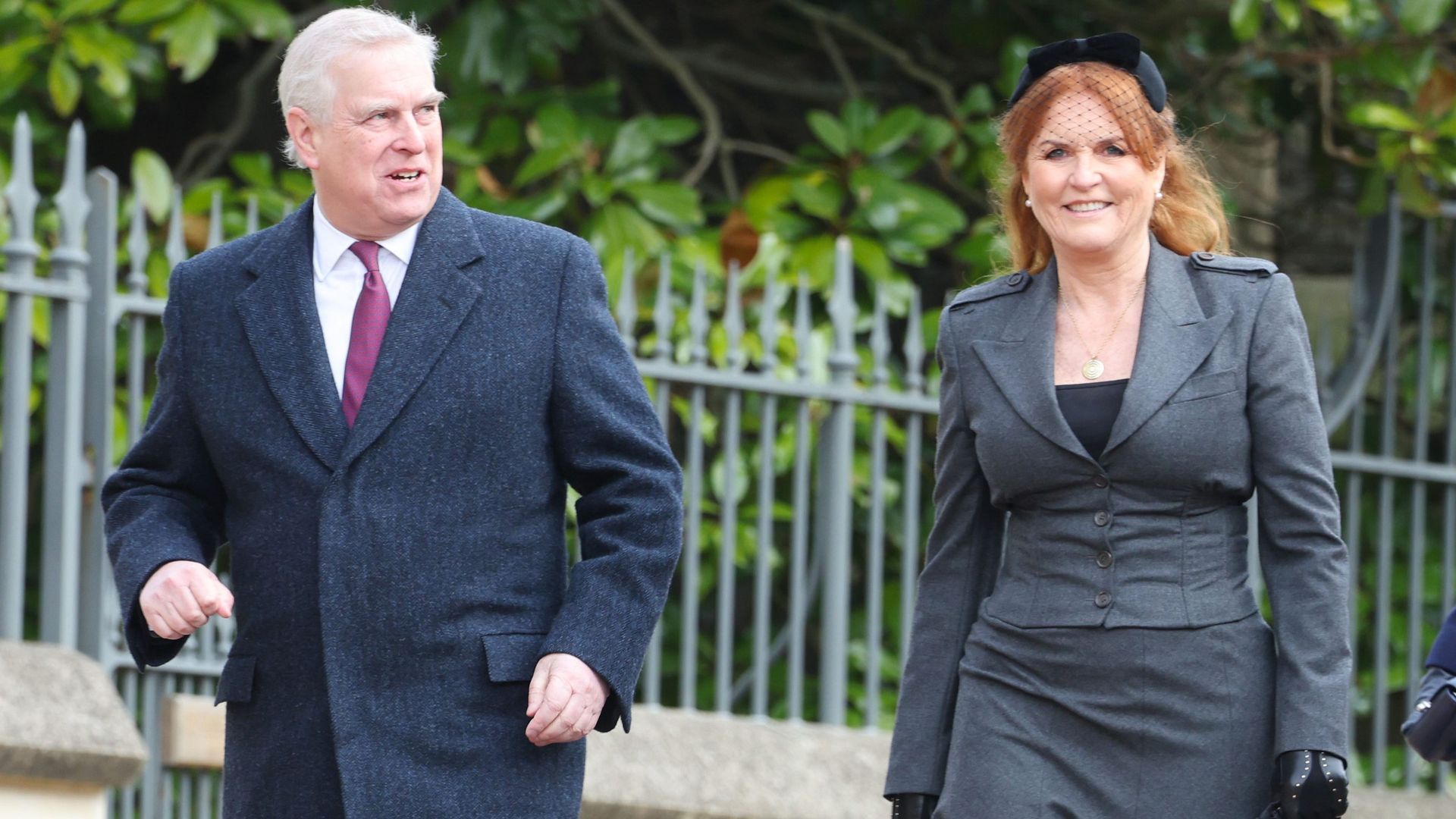 El príncipe Andrés y Sarah Ferguson
