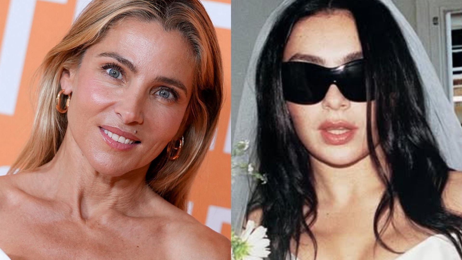 Elsa Pataky y Charli XCX, en un montaje de fotos