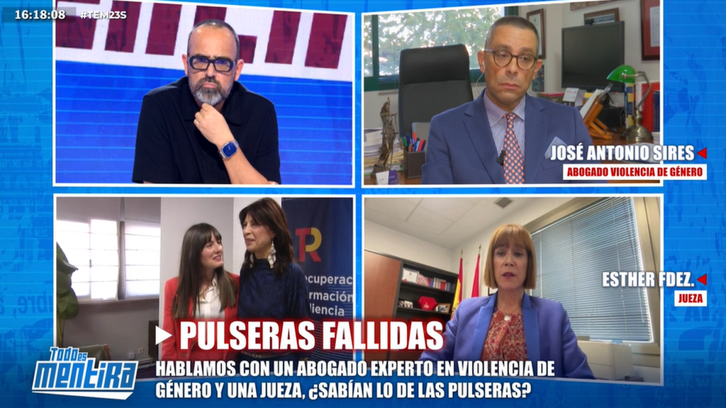 Esther Fernández Arjonilla, jueza, sobre las pulseras antimaltrato: "Se hablaba de un margen de error de cuatro metros y yo he tenidocasos de 47"