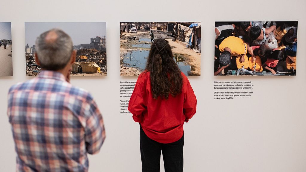 'Gaza a través de sus ojos': el Thyssen expone el "testimonio vivo" de 27 fotoperiodistas palestinos