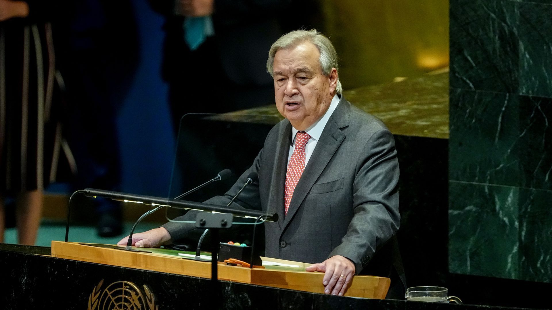Guterres reivindica la ONU como "brújula moral" y "guardián del Derecho Internacional" frente a los conflictos de Ucrania y Gaza