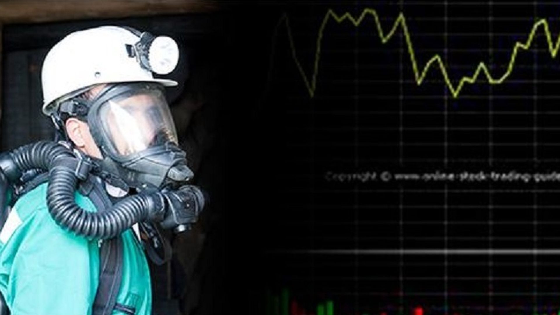 Imagen de un accidente minero en Colombia