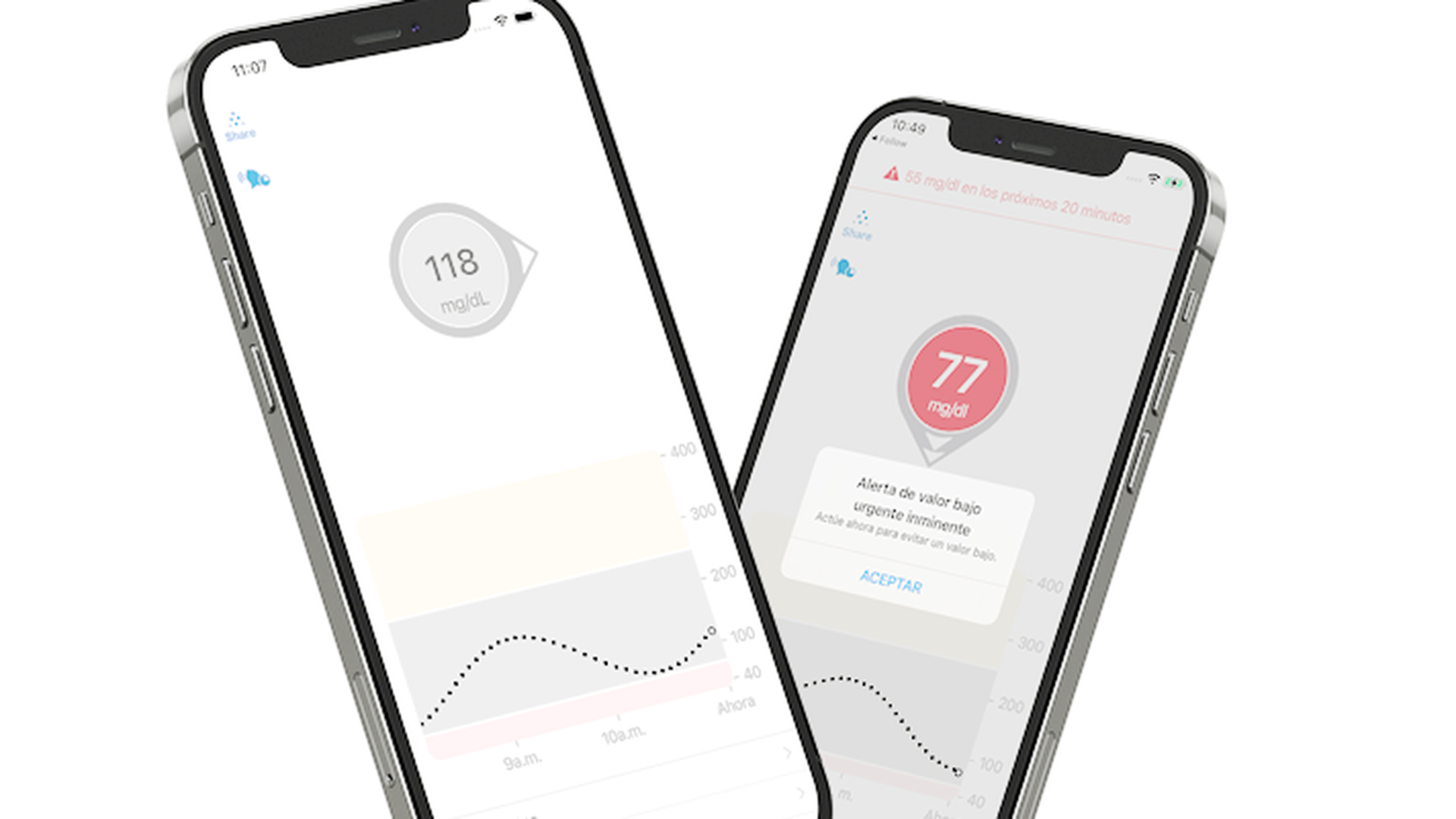 La AEMPS informa de un error en las versiones 1.11.2 y 1.12.0 de la aplicación Dexcom G6 para iO