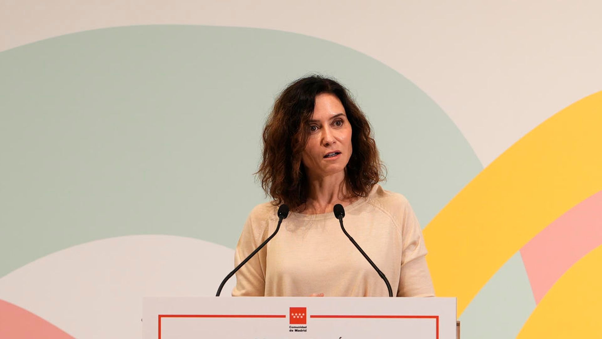 La presidenta de la Comunidad de Madrid, Isabel Díaz Ayuso.
