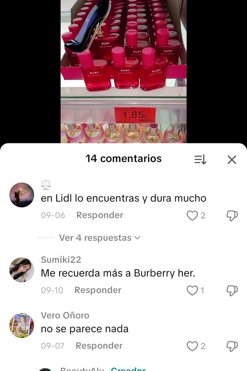 Las comparación de 'Ruby' en redes sociales