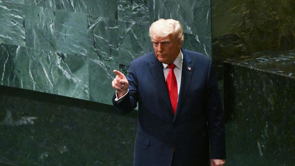 Los momentos más simbólicos de Donald Trump durante la Asamblea de la ONU celebrada en Nueva York