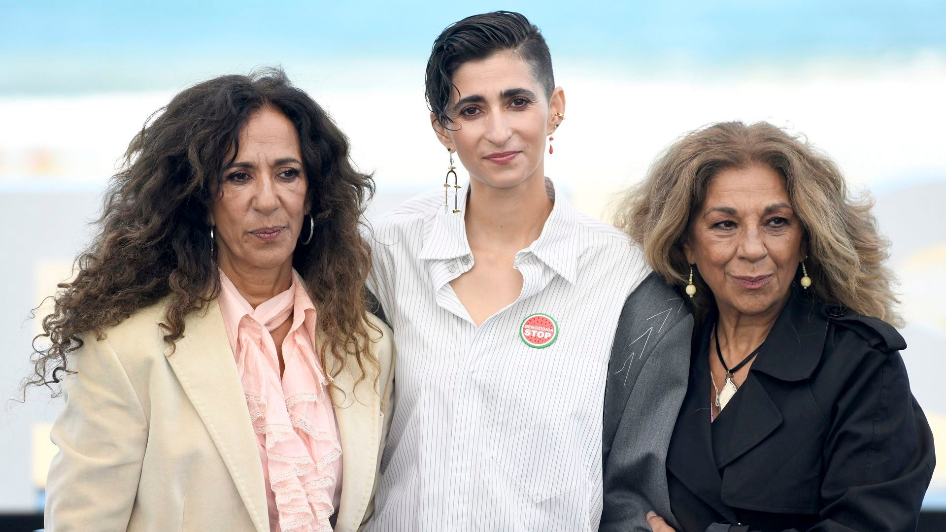 Rosario, Alba y Lolita Flores en San Sebastián