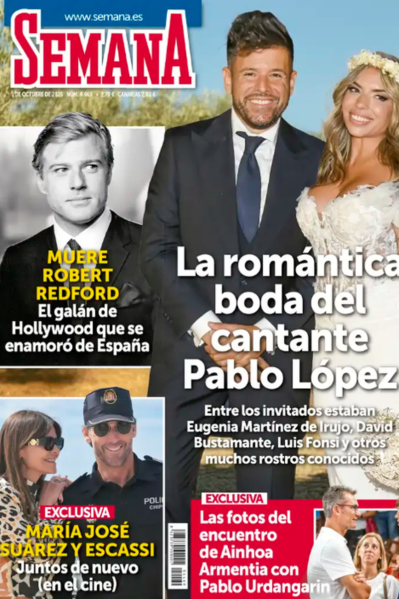 Álvaro Muñoz Escassi y María José Suárez, juntos de nuevo