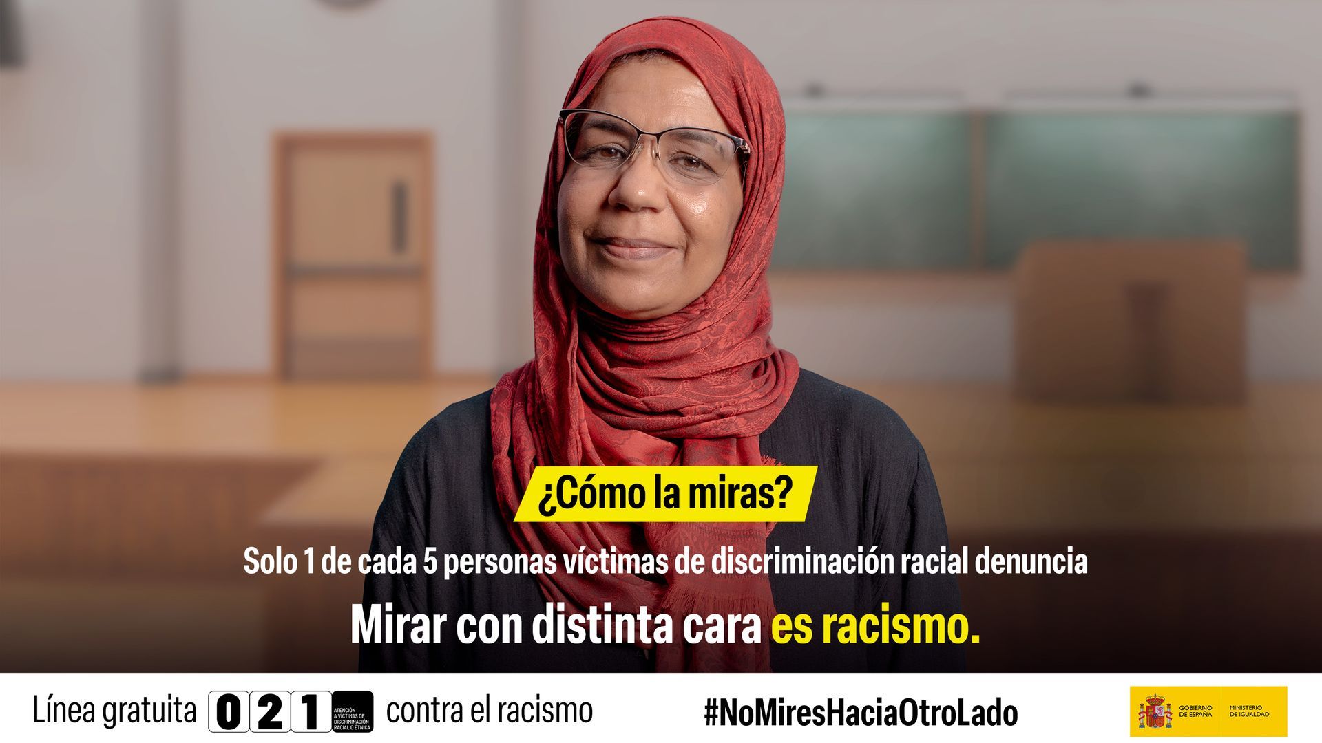 Así es la campaña del Ministerio de Igualdad que busca concienciar contra el racismo
