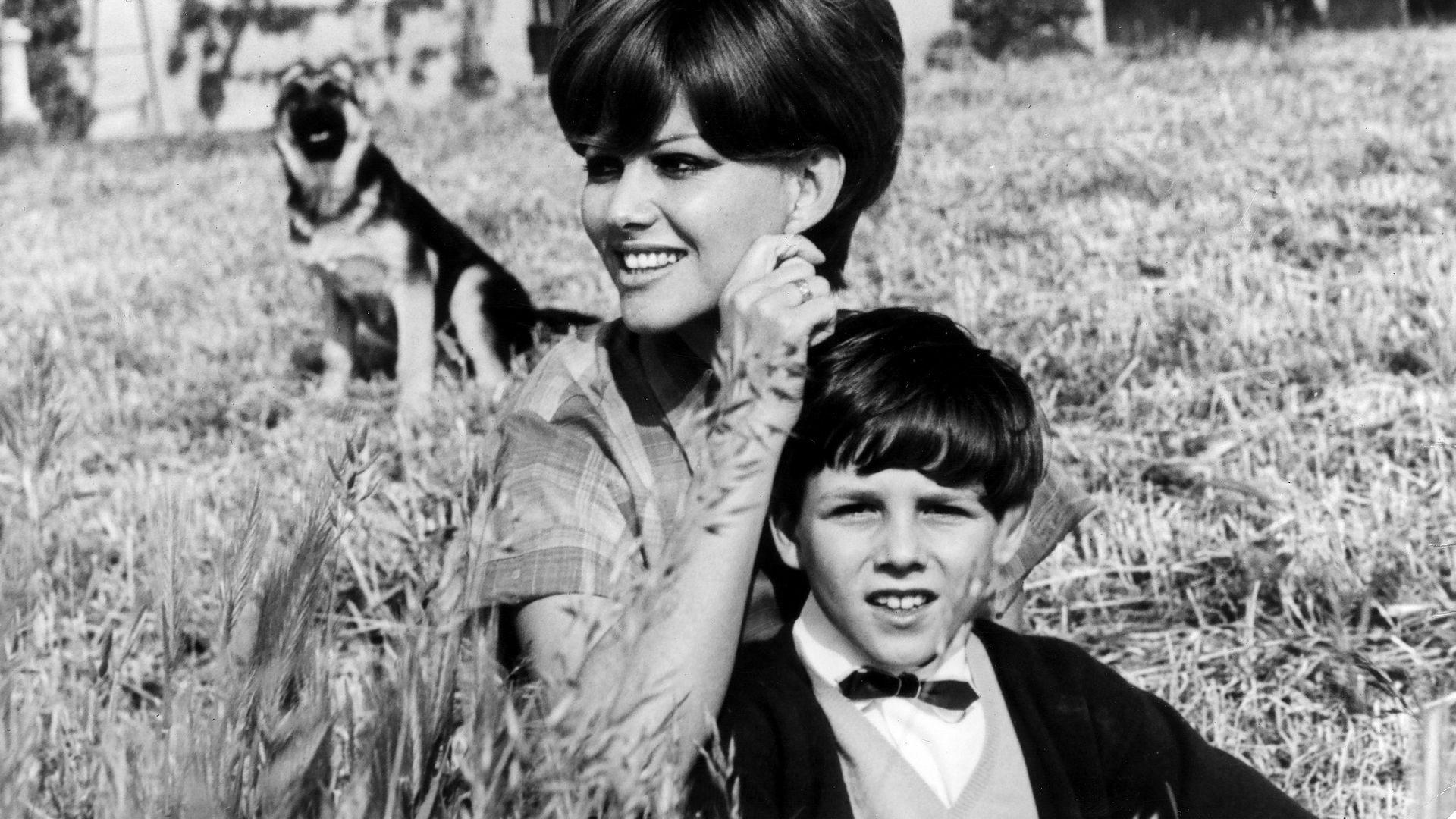 Claudia Cardinale y su hijo Patrick, en una imagen de archivo
