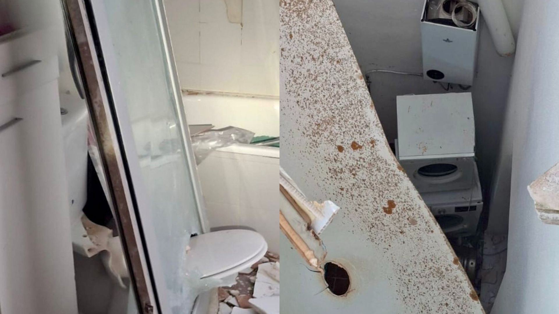 Daños en una vivienda de Estella del Marqués (Jerez) tras una deflagración de gas