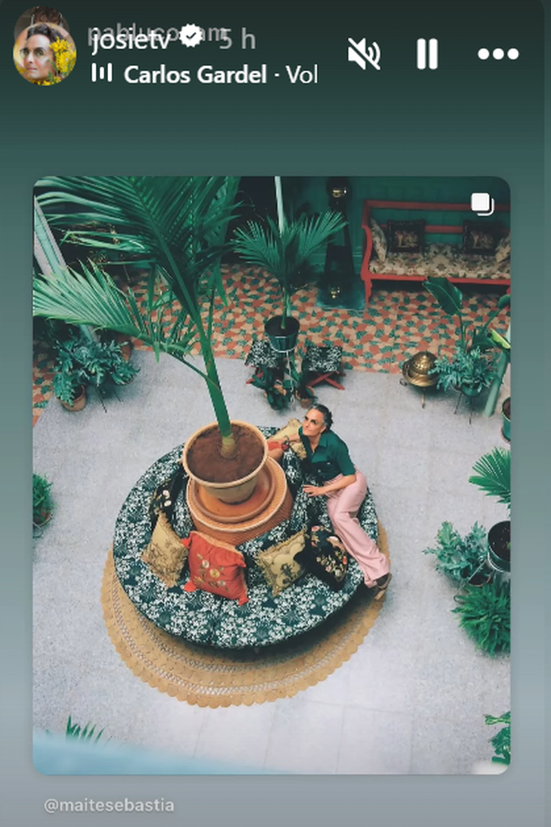 El banco central del patio