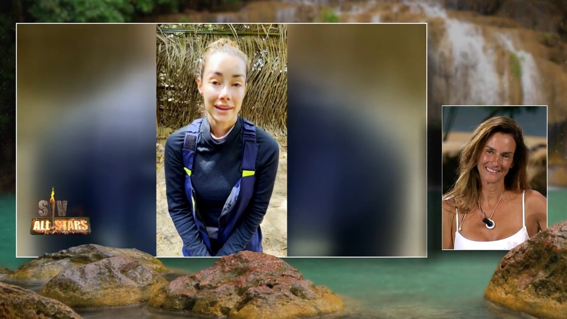 Elena Rodríguez reacciona al mensaje de Adara Molinero desde los Cayos Cochinos en 'Supervivientes All Stars'