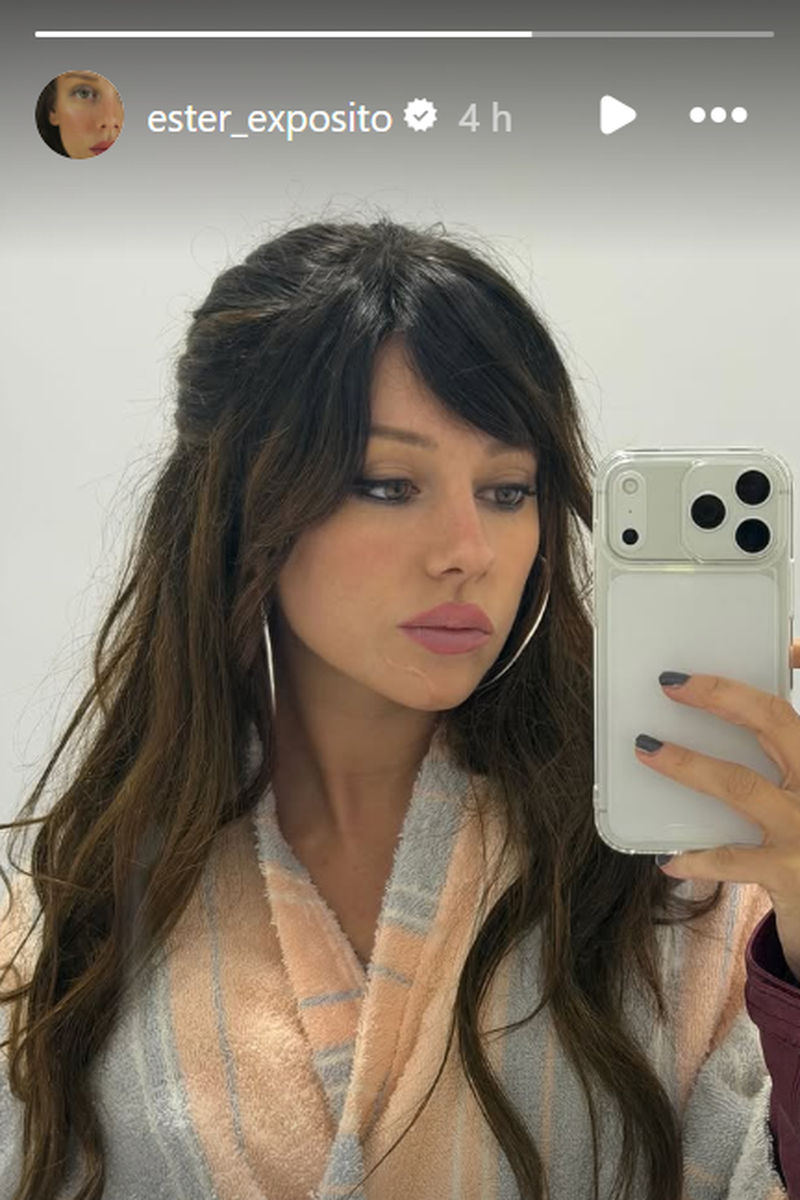 Este Expósito, con el pelo castaño oscuro