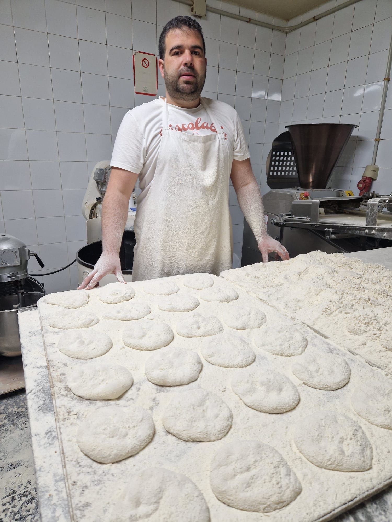 Pedro Heras, con las manos en la masa