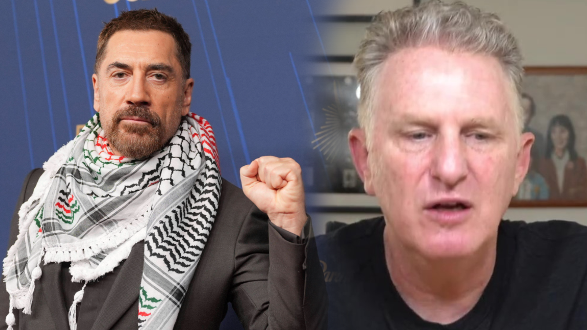 Javier Bardem y Michael Rapaport