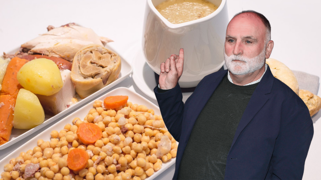 José Andrés y un cocido