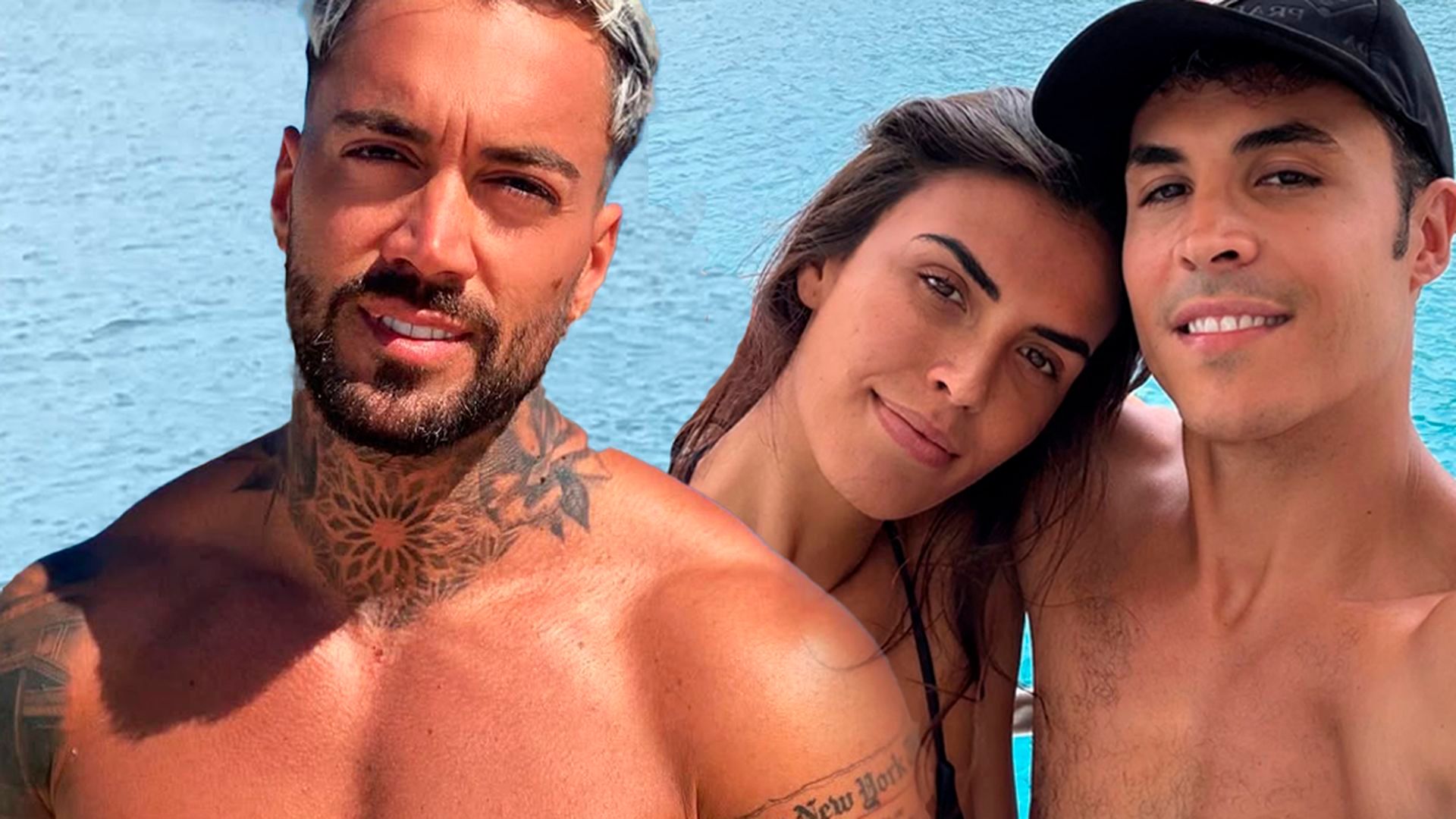 Juan Faro, Sofía Suescun y Kiko Jiménez Juan Faro, Sofía Suescun y Kiko Jiménez