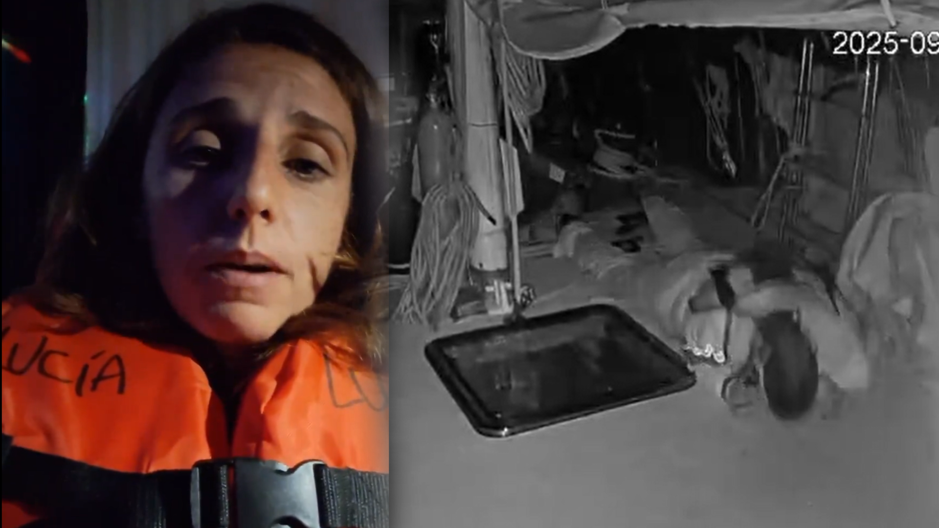 Lucía Muñoz, desde la Flotilla