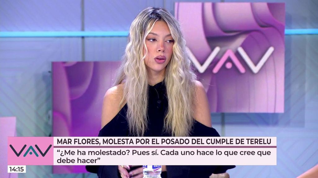 Alejandra Rubio explica por qué Carlo Costanzia no fue a la presentación del libro de su madre, Mar Flores: "Es un posicionamiento"