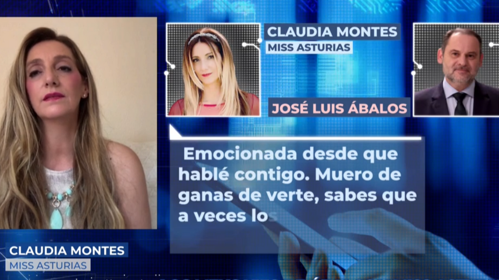 Claudia Montes, contundente sobre las conversaciones con Ábalos: "No están completas, me llamaba cuando no me respondía"
