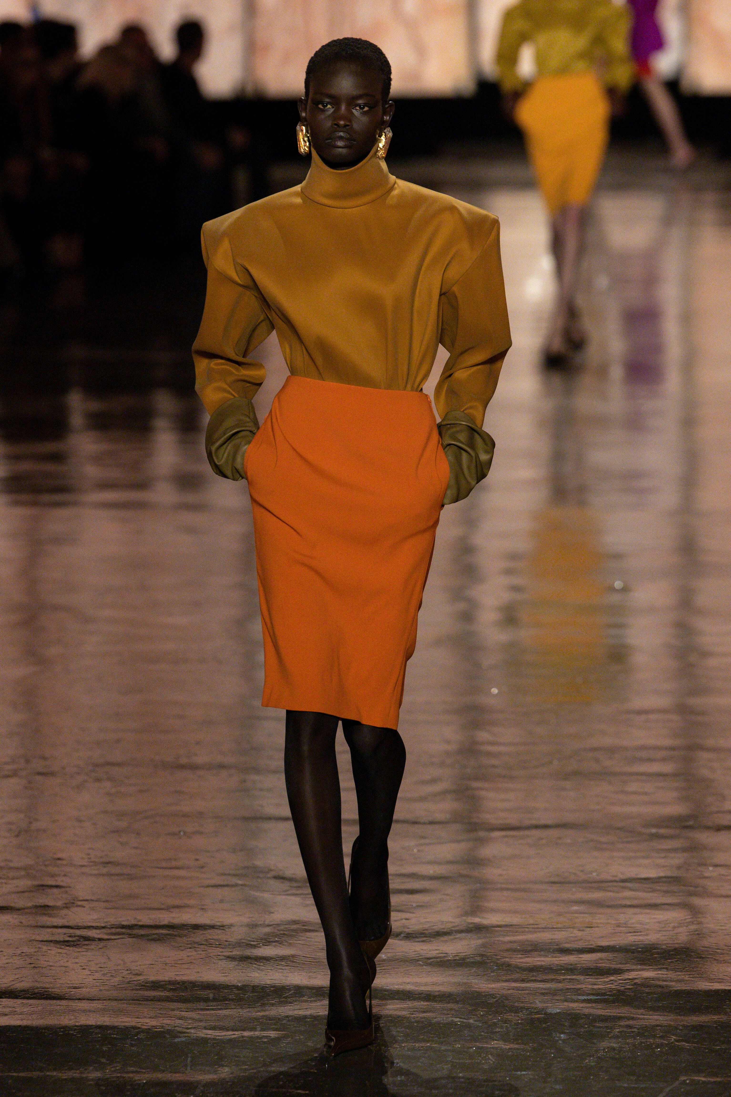 Desfile de Saint Laurent