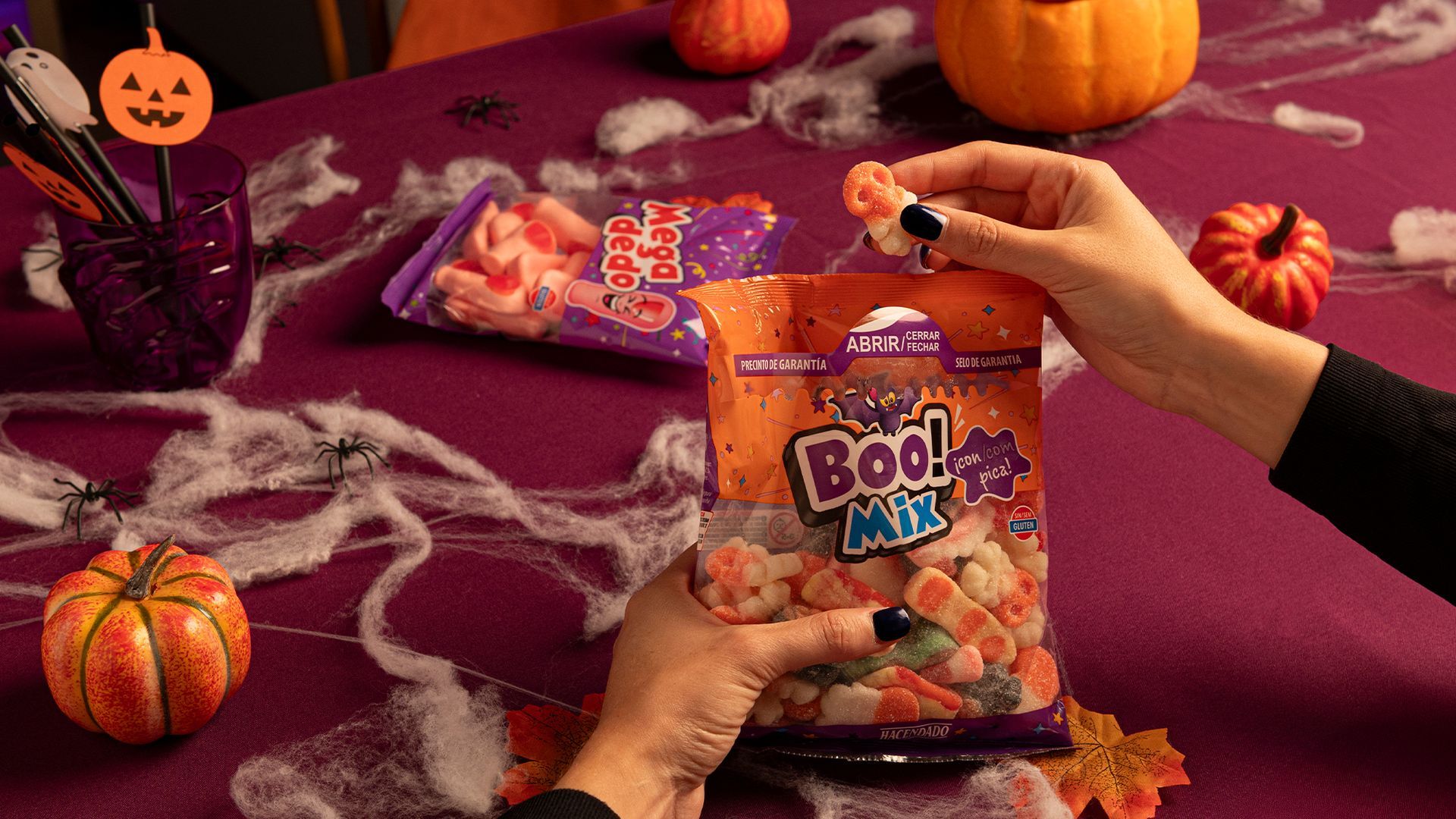 Disfruta de gominolas con formas terroríficas