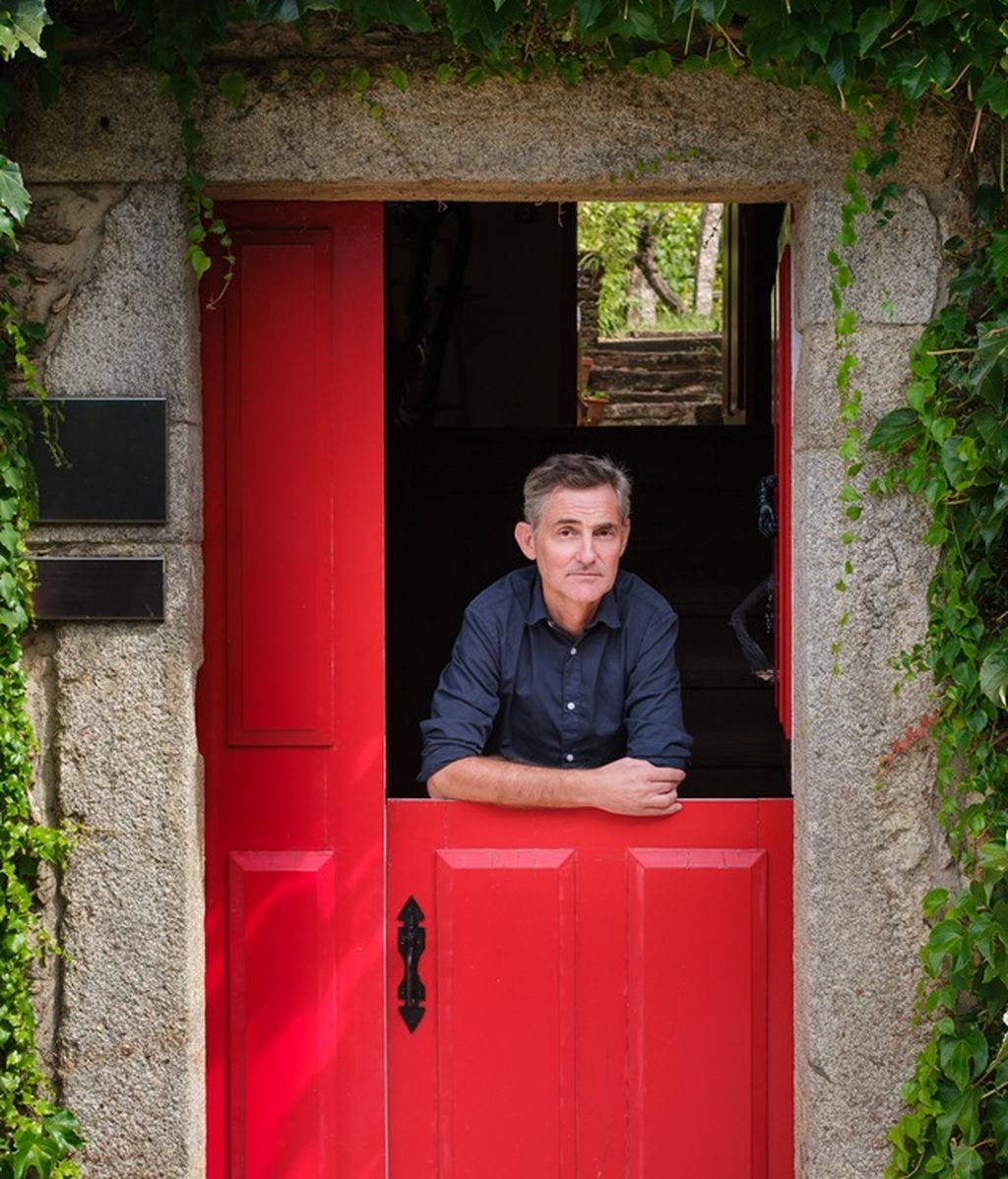 El enólogo Chema Ureta en la que es su casa desde hace cuatro meses