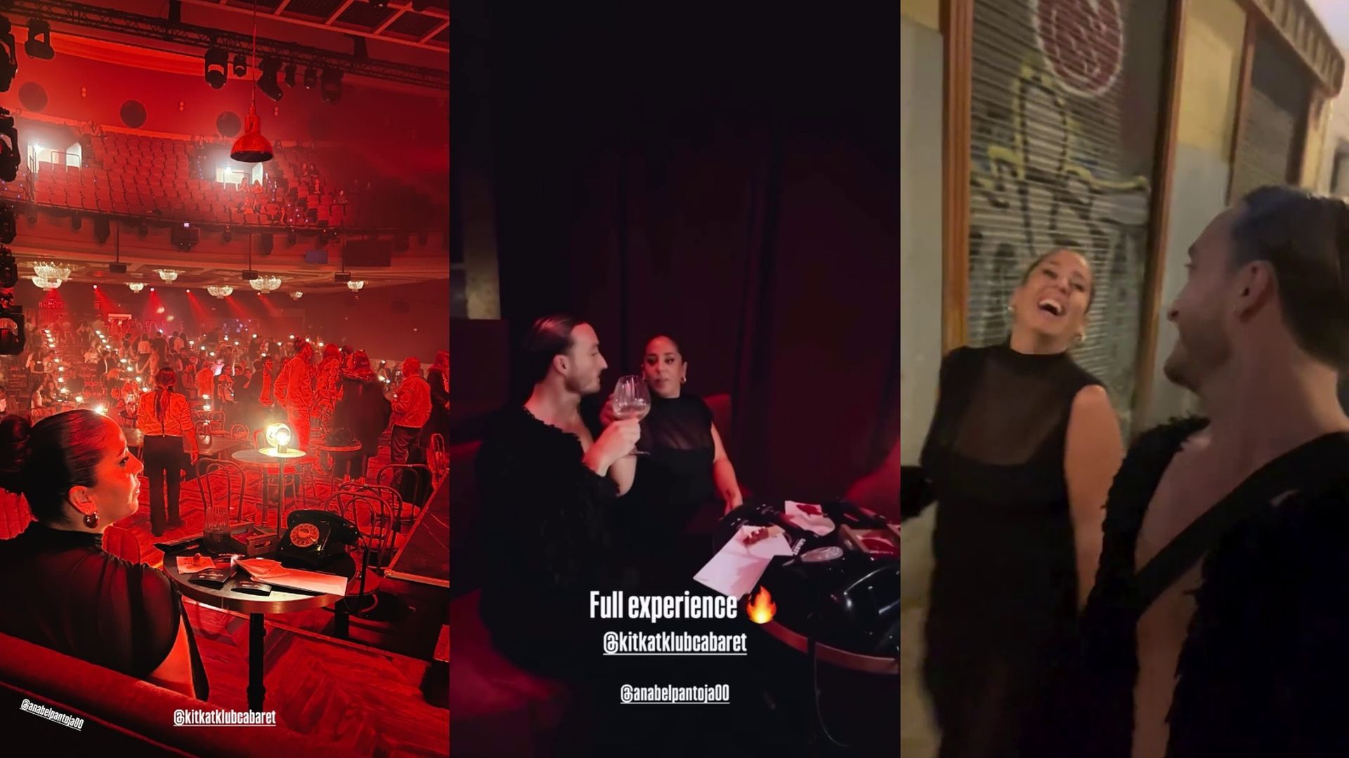 La cita para dos de Anabel Pantoja y su maestro